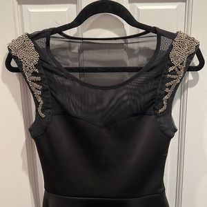 Sheer Sweetheart Party Dress